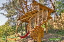 Treehouse Stvořidla - Leštinka - Glamping