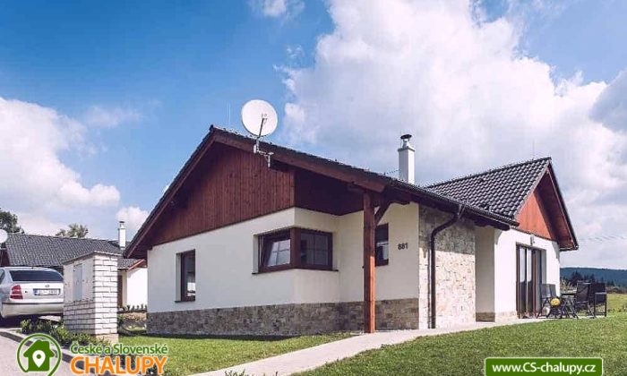 Bungalov 3 ložnice | Residence Lipno