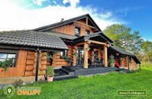 Srub Mendryka - bazén SPA a sauna - Janov