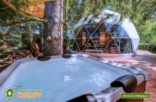 Glamping Tiché Místo s wellness - Slapy - Ždáň