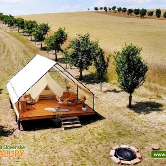 Stan Moravské Toskánsko - glamping Šardice