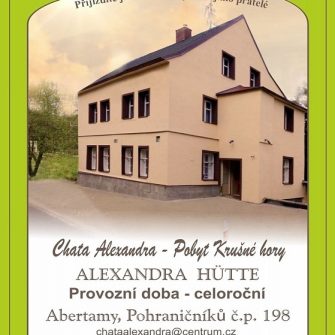 Chata Alexandra - Abertamy - Hřebečná