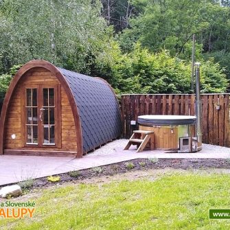 Wellness Kokořín - glamping chata Truskavna